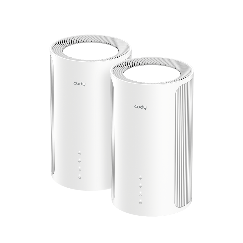 Router wireless CUDY M11000, WIFI 7, Mesh, Tri-Band