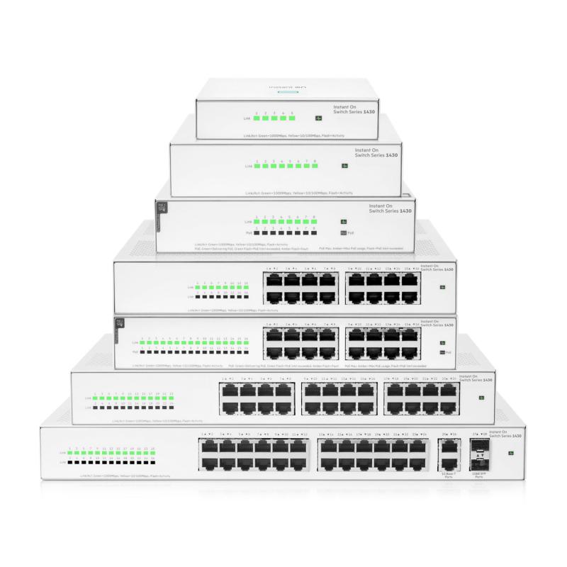 HPE Networking Instant On Switch 16p Gigabit 1430 - imagine 6