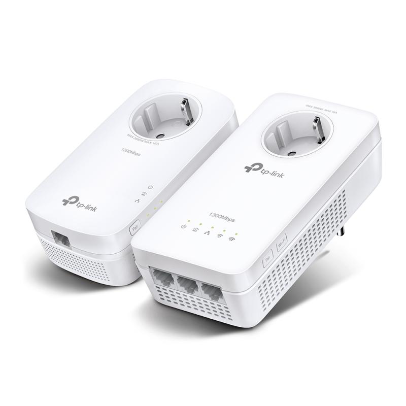 AV1300 Gigabit Passthrough Powerline AC1200 Wi-Fi Kit KIT: 1× TL-WPA8631P