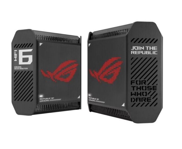 Router wireless ASUS ROG Rapture GT6 (B-2-PK), WIFI 6, Mesh, - imagine 3