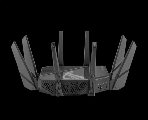 Router wireless ASUS ROG Rapture GT-AXE16000, WIFI 6E, Mesh, Quad-Band - imagine 3