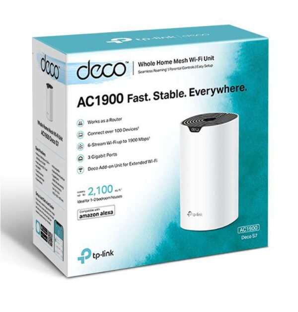 Router wireless TP-LINK DECO S7, WIFI 5, Mesh, Dual Band - imagine 5
