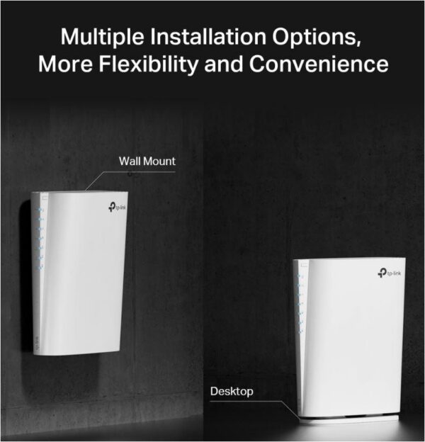 TP-link AX6000 Wi-Fi6 Range Extender, Dual-Band, RE900XD, 1× Port Multi- - imagine 3