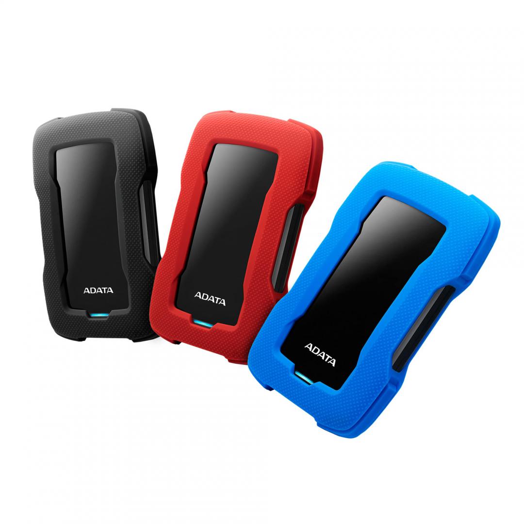 HDD Extern Adata HD330, 1TB, Rosu, USB 3.1