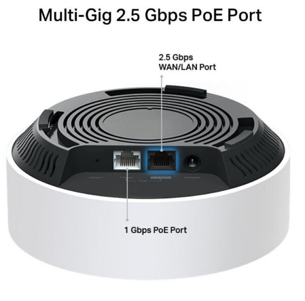 Router wireless TP-LINK Deco X50-POE, WIFI 6, Mesh, Dual Band - imagine 4