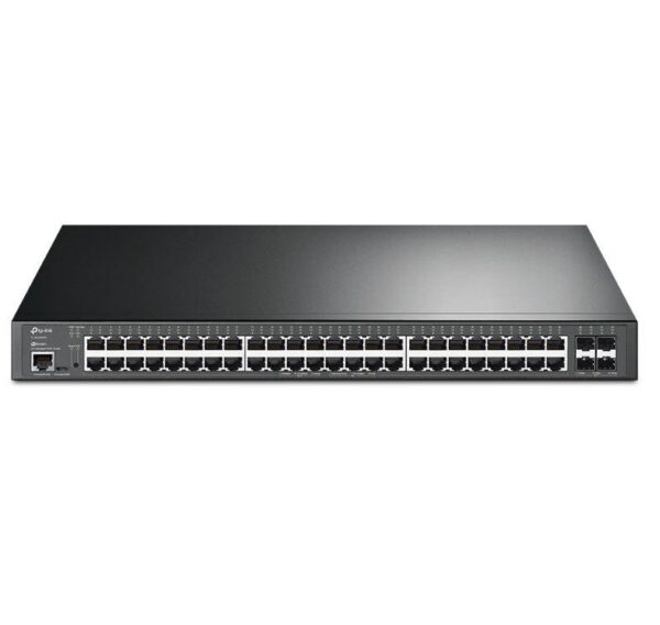 "JetStream™ 48-Port Gigabit and 4-Port 10GE SFP+ L2+ Managed Switch