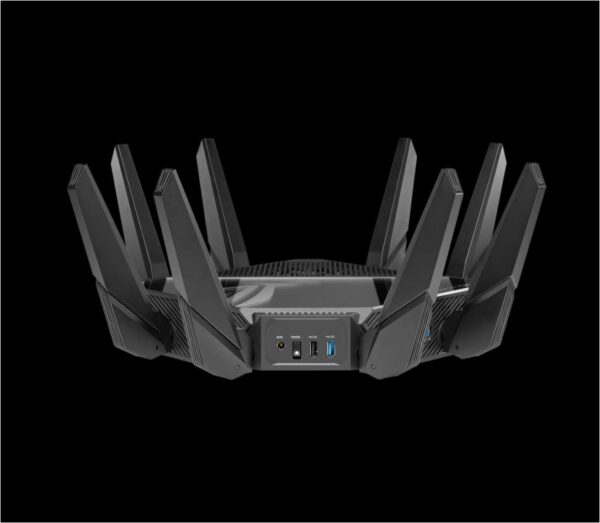 Router wireless ASUS ROG Rapture GT-AXE16000, WIFI 6E, Mesh, Quad-Band - imagine 4