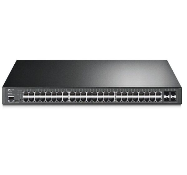 "JetStream™ 52-Port Gigabit L2+ Managed Switch with 48-Port PoE+ PORT: