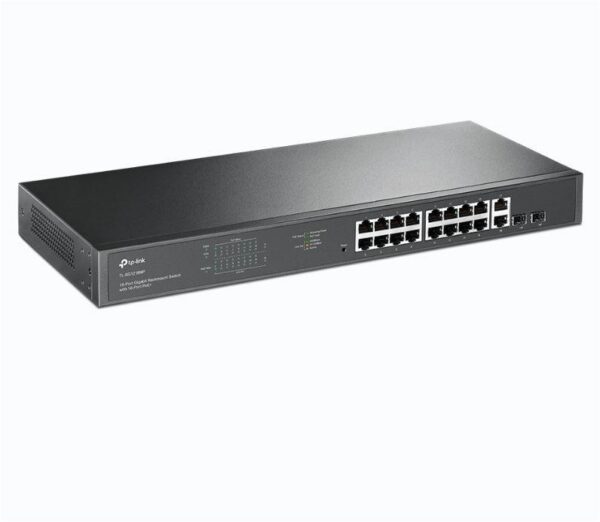 "18-Port Gigabit Rackmount Switch with 16-Port PoE+ PORT: 16× - imagine 4