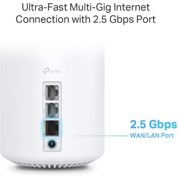 Router wireless TP-LINK Deco X80, WIFI 6, Mesh, Dual Band - imagine 5