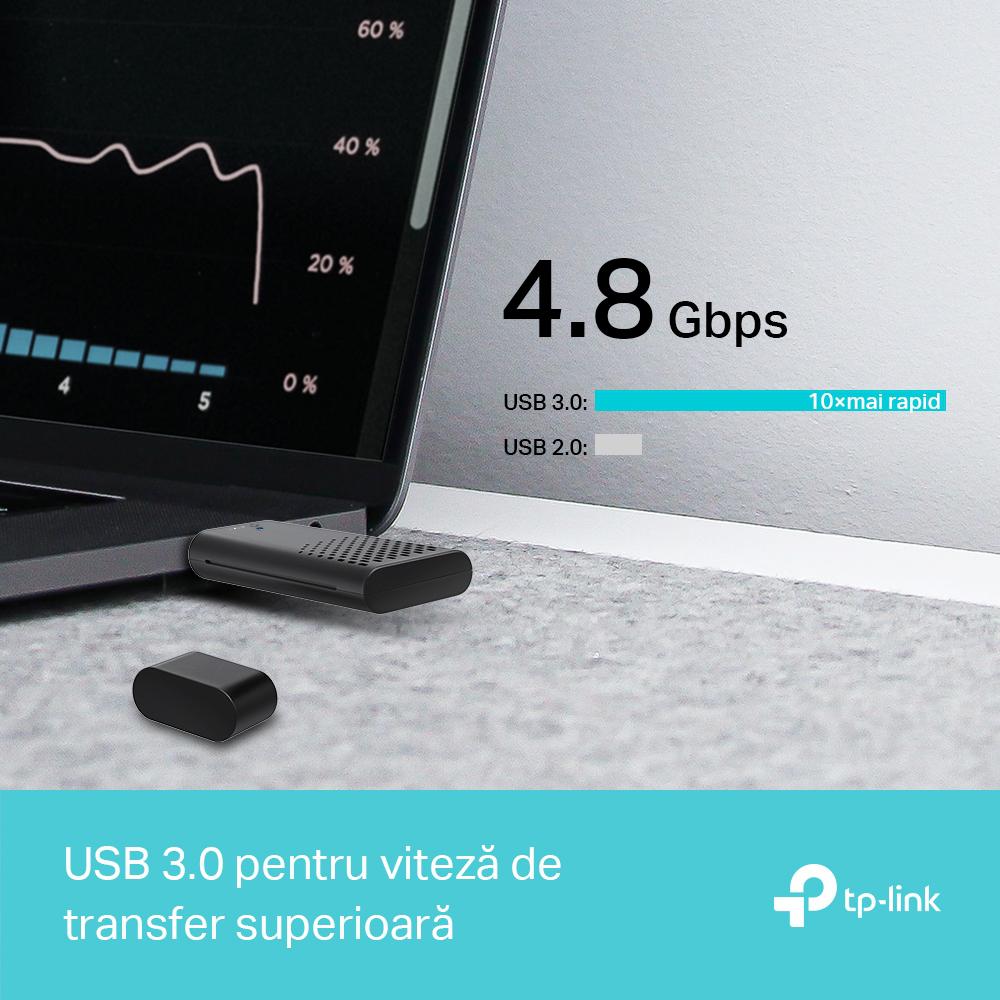 Adaptor wireless TP-LINK Archer AX1800, WIFI 6, Mesh, Dual Band - imagine 5