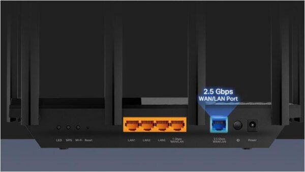 Router wireless TP-LINK Archer AX72 PRO, WIFI 6, Mesh, Dual - imagine 3