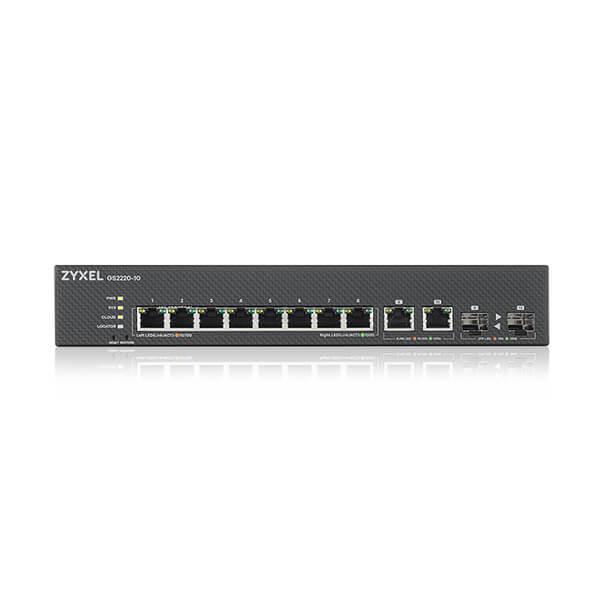 ZYXEL GS2220-10HP 10-PORT GBE SWITCH - imagine 3