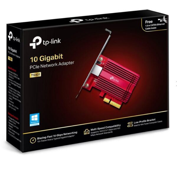 TP-LINK Adaptor de rețea 10 Gbps PCIe, Standarde și Protocoale: - imagine 4