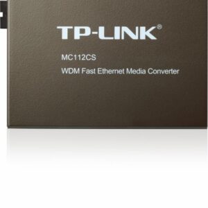 "Omada 10/100 Mbps RJ45 to 100 Mbps Single-mode SC WDM