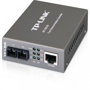 "Omada 10/100 Mbps RJ45 to 100 Mbps Multi-mode SC Fiber