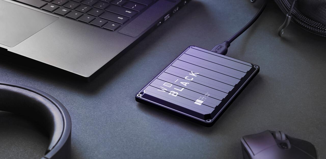 HDD Extern WD Black P10 Game Drive PS4, 4TB, negru, - imagine 3