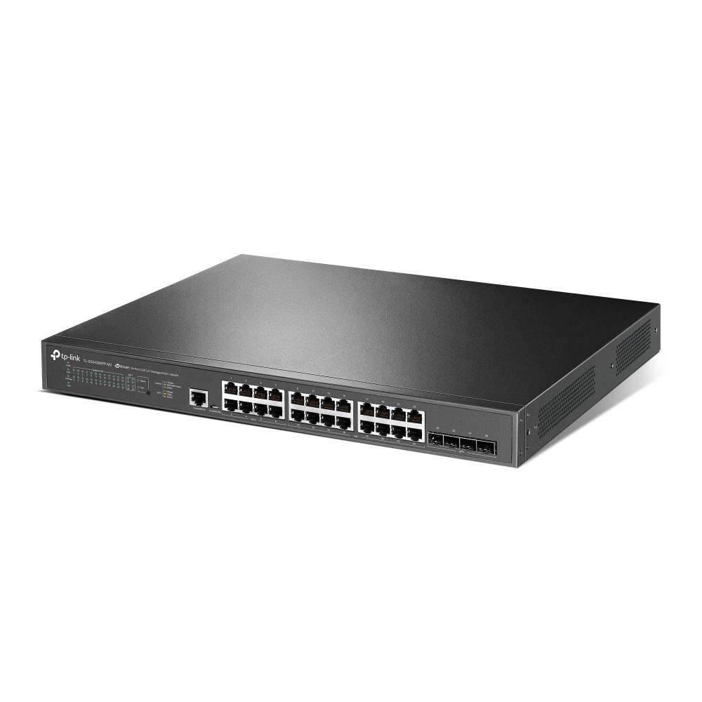 "JetStream™ 24-Port 2.5GBASE-T and 4-Port 10GE SFP+ L2+ Managed Switch - imagine 4