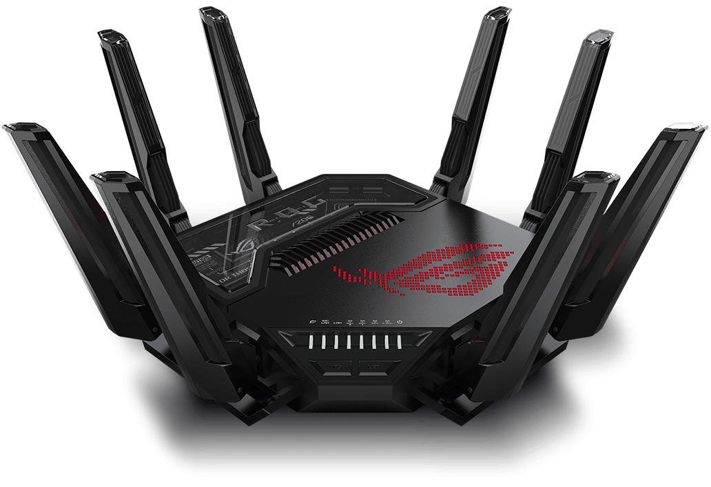 Router wireless ASUS ROG Rapture GT-BE98, WIFI 7, Mesh, Quad-Band - imagine 4