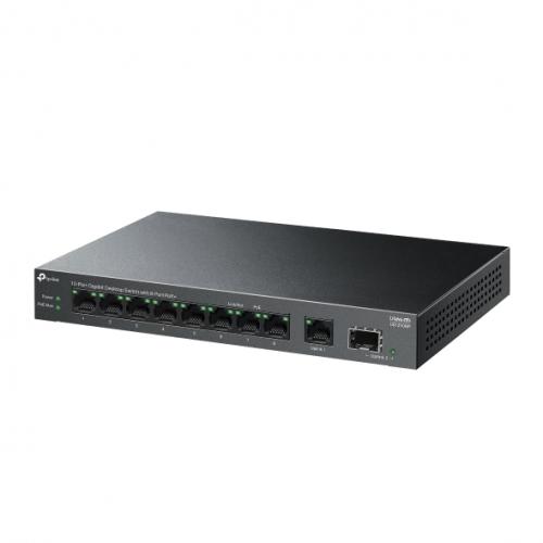 "10-Port Gigabit Desktop Switch with 8-Port PoE+ PORT: 8× Gigabit - imagine 3