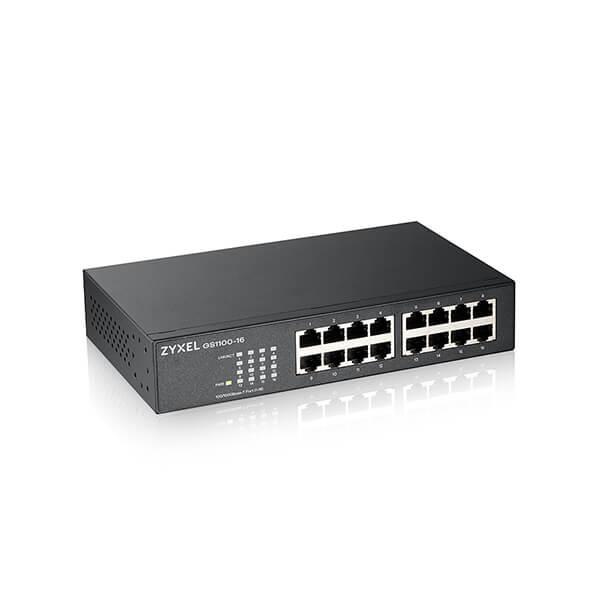 ZYXEL GS1100-16S 16-port GBE UNMG SWITCH - imagine 5