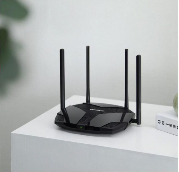 Router wireless MERCUSYS AX3000 Dual-Band Wi-Fi 6 Router, WIFI 6, - imagine 3