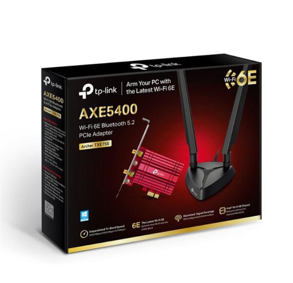 Adaptor wireless TP-Link ARCHER TXE75E, WIFI 6E, Dual Band - imagine 5