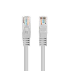 Patch cord Cat.6 UTP 0,25 m gri, Fluke Passed