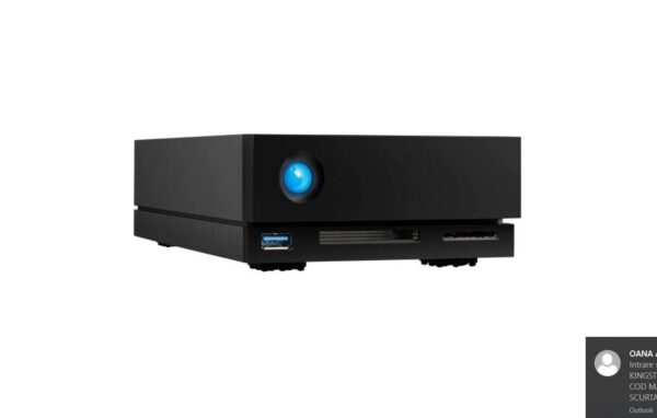 HDD Extern Lacie THUNDERBOLT, 16TB, Negru, USB 3.2 - imagine 3