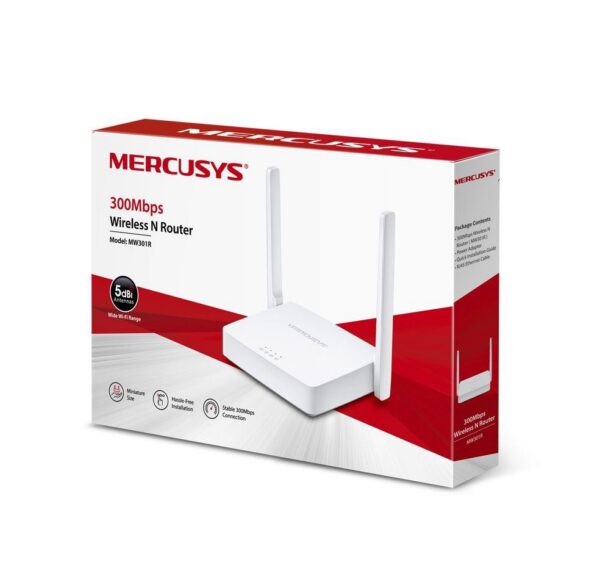 Router wireless MERCUSYS MW301R, WIFI 4, Single Band - imagine 4
