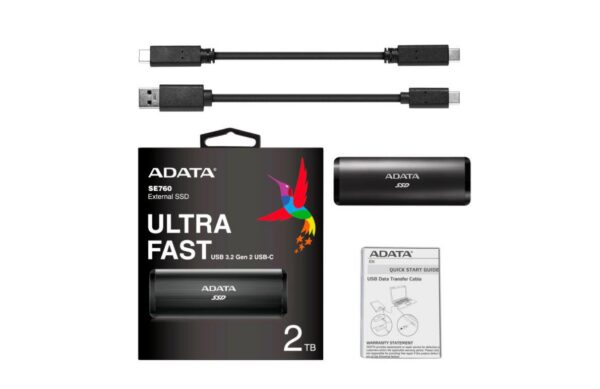 SSD extern ADATA SE760, 2 TB, USB 3.2 Gen 2, - imagine 4