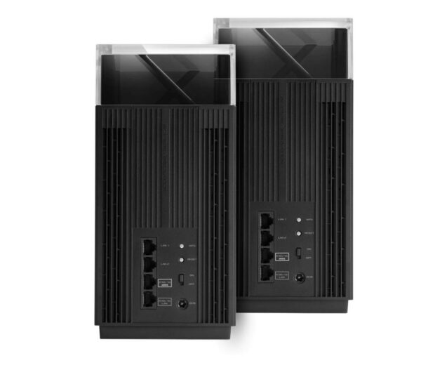 Router wireless ASUS ZenWiFi Pro ET12, WIFI 6E, Mesh, Tri-Band - imagine 5