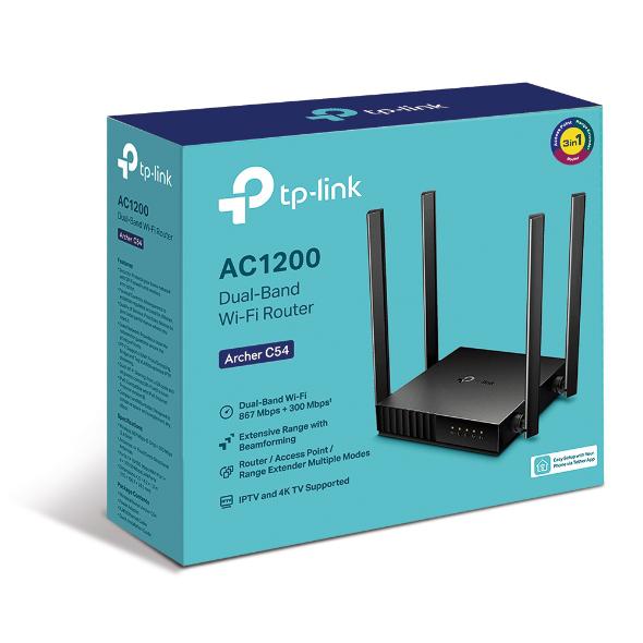 Router wireless TP-LINK Archer C54, AC1200, WiFI 5, Dual-Band - imagine 4