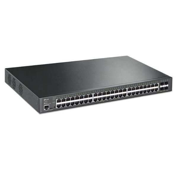 "JetStream™ 48-Port Gigabit and 4-Port 10GE SFP+ L2+ Managed Switch - imagine 3